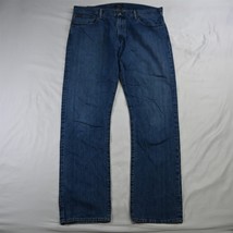 Polo Ralph Lauren 36 x 34 Hampton Relaxed Straight Medium Denim Mens Jeans - £23.76 GBP