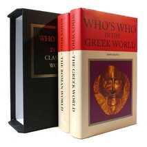 John Hazel Who&#39;s Who In The Classical World Two Volume Set Who&#39;s Who In The Gree - £112.70 GBP