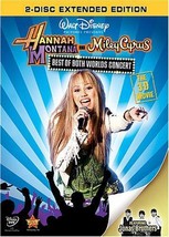 Hannah Montana And Miley Cyrus Best Of Both Worlds Concert The 3D Movie Extended - £10.75 GBP