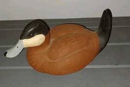 American Wildlife Collection Handpainted Resin Ruddy Duck. Dated 1985. G... - $12.99