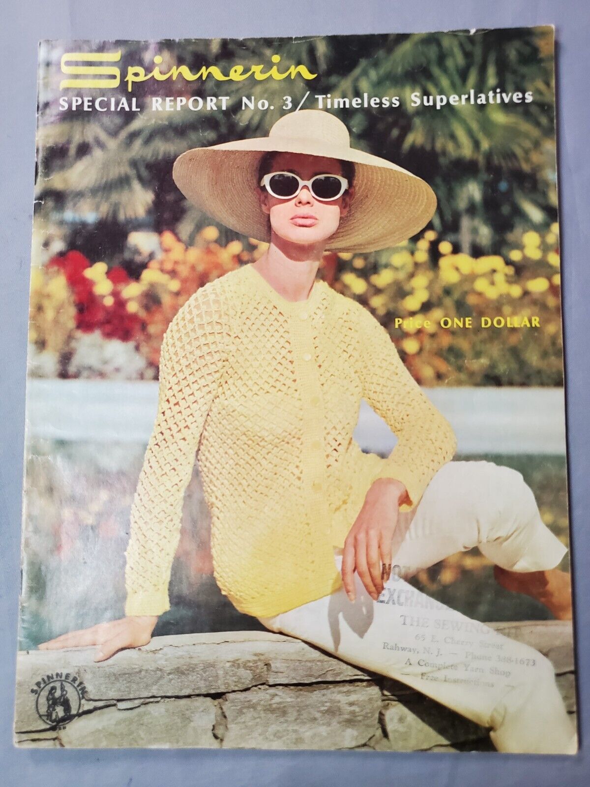 Spinnerin No. 3 Knit & Crochet Timeless Superlatives MCM 1966 Womens Fashion - $9.85