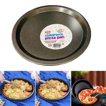MAXPERKX Kids Pizza Pan - Small Round Oven Tray, Non-Stick Pizza Tray, 20cm, Chi - £2.36 GBP