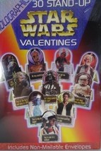 Holographic Star Wars Valentines  30 Stand Up Cards  Sealed  NIB - £4.25 GBP