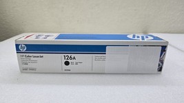 Genuine Sealed Box New Oem Hp CE311A 126A Black Toner Cartridge CP1025, CP1025NW - £18.08 GBP