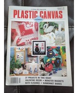Feb 1991 Leisure Arts Plastic Canvas Corner Magazine 27 Projects Vintage... - £11.17 GBP