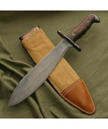 Windlass Army Bolo Knife 10.25 Carbon Steel Blade Wood Handle w/Blackene... - $112.79