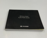 2009 Hyundai Genesis Owners Manual Handbook OEM J02B23023 - $14.84