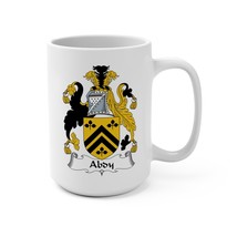 Abdy Coffee Mug Coat of Arms Family Crest (11oz, 15oz) - £11.11 GBP+