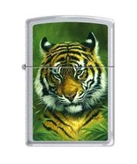 Zippo Lighter - Picken&#39;s Tiger Satin Chrome - 852541 - $36.71 CAD