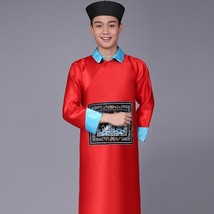 Hot Sale Man&#39;s Tang Suit Chinese Traditional Ancient Hanfu Adult  Eunuch Qing Dy - £97.39 GBP