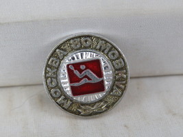 Vintage Summer Olympic Pin - Moscow 1980 Kayaking - Stamped Pin - £11.99 GBP