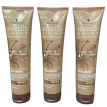 Schwarzkopf SMOOTH'N SHINE Camellia Oil & Shea Butter Deep Recovery Treatment x3 - $87.99