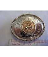 Cowboy Cowgirl Childs Western Belt Buckle Bronc Rider Alpaca Mexico - €21,10 EUR