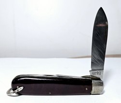 Vintage Imperial 2 Blade Electricians Utility Folding Pocket Knife PROV ... - $9.49