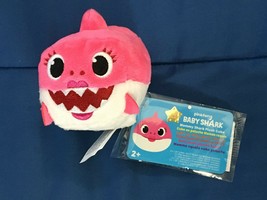 Mommy Shark (pink) Singing Plush Doll Small Cube - English Version Small n1 - £7.98 GBP
