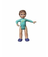 FISHER PRICE GO ANYWHERE GIRL Sweet Streets Woman Lady Doll GYMNASTICS D... - €4,98 EUR