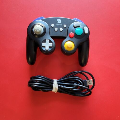 PowerA Wired Controller for Nintendo Switch: GameCube Style Black with Cable - £17.75 GBP