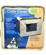 Dog Crate Cover PRECISION Indoor Outdoor Tan Nylon Canvas 30 inch size 3... - £25.02 GBP