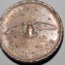 1967 Elizabeth II Canada 1867-1967  Circulating Commemorative Coin - $1.95