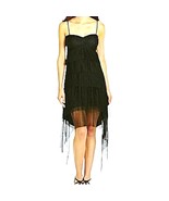 NEW Jessica Simpson Black Tiered Hi Lo Dress Size 6/8 - $46.00