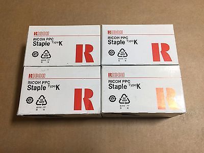 4pk Genuine Ricoh PPC Staple Type K EDP: 410801 No.530R-AM - Same Day Sh... - $74.25