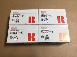 4pk Genuine Ricoh PPC Staple Type K EDP: 410801 No.530R-AM - Same Day Sh... - £58.05 GBP