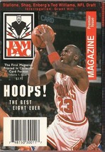 Michael Jordan COVER 1990 Jam Pac Magazine Premier Issue Card Magazine - £7.91 GBP