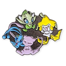 Legendary Pokemon Pin: Celebi, Jirachi, Manaphy, and Mew - £10.14 GBP