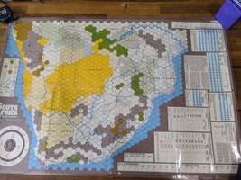 SPI South Africa The Death Of Colonialism Board Game Laminated Map - £28.47 GBP