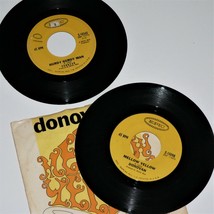 Donovan ~ 2 X 7&quot; 45rpm Lot ~ Hurdy Gurdy Man &amp; Mellow Yellow ~ 60s Psych Folk Vg - £9.63 GBP