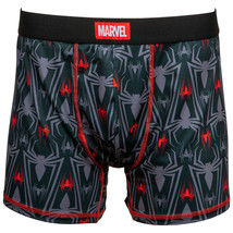Spider-Man Symbols Men&#39;s Underwear Boxer Briefs Black - £19.65 GBP