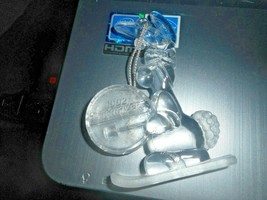 UIP 1992 Energizer Bunny Skier Lucite Christmas Holiday Ornament/Promotion Item - £10.26 GBP