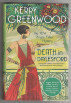 Kerry Greenwood Death In Daylesford First Ed. Signed Phryne Fisher Mystery 1920s - £33.85 GBP