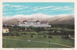 Mount Washington Hotel Presidential Range New Hampshire NH Postcard D56 - £2.38 GBP