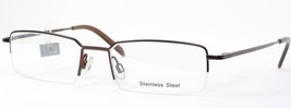 Mobile 7562-12 Penny Brown Selten Brille Metall Rahmen 51-18-140mm - £43.28 GBP