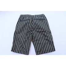 Scotch Shrunk Boys Bermuda Shorts Blue Brown Striped Flat Front Pockets ... - $19.91