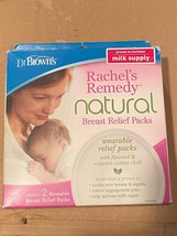 Dr Browns Rache&#39;s Remedy Natural Breast Relief Packs (2) *NEW* uu1 - $15.99