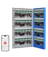 96 Key Lock Box Wall Mount, APP Bluetooth/OTP/Wi-Fi Remote/Fixed Code/Ke... - $9,122.72 MXN