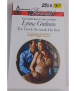 the Greek Demands his heir by lynne graham 2015 harlequin paperback good - £4.67 GBP