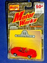 Maisto Motor Works Mid 90s Release Limited Edition #61 Mustang Mach III Red - £1.95 GBP