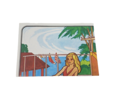 VINTAGE 1983 MATTEL FIGURINE PANINI BARBIE ALBUM STICKER NOS NEW OLD STO... - $4.75