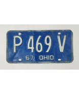 1967 Ohio License Plate P 469 V - $24.75