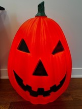 Empire Halloween Light-Up Vintage Giant 29&quot; Pumpkin Blow Mold Jack-O-Lantern - £77.56 GBP