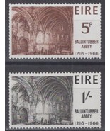 ZAYIX Ireland 218-219 MH Ballintubber Abbey Architecture 100222S162 - $1.50