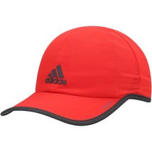 adidas Men&#39;s Adjustable Fit Superlite Cap - Better Scarlet/Carbon Grey-O/S - $19.99