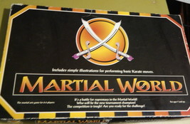 Martial World Board Game - $16.00