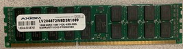Axiom 16GB DDR3-1066 PC3L-8500 Server Memory LV204872W8D3R1089 - £15.79 GBP