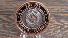 Layton City Police Department Utah Centennial City Marshal Challenge Coi... - $30.68