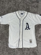 Vintage Rare 90s Philadelphia Athletics Wool Jersey by Starter Oakland A&#39;s Large - £214.15 GBP