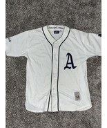 Vintage Rare 90s Philadelphia Athletics Wool Jersey by Starter Oakland A... - £215.12 GBP